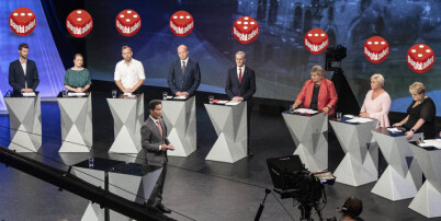 Jonas knuste Erna og Siv